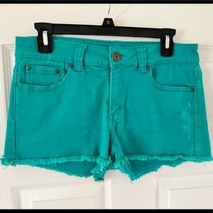 Forever 21 Green Shorts